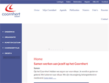 Tablet Screenshot of coornhert.nl